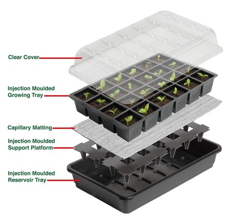 24 Cell Self Watering Seed Kit (G165) - image 3
