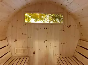Back Window for Sauna