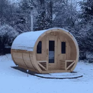 Harvia Wood Sauna Stove with Chimney assembly - image 2