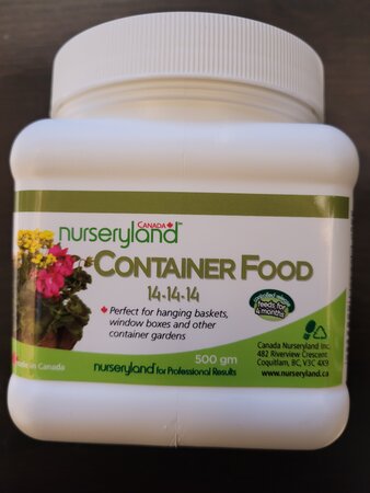 Nurseryland Container Slow Release Food 14-14-14 500g