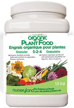 Nurseryland Organic Granular 5-2-4 7kg