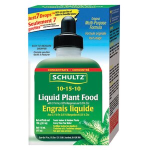 Schultz Liq Plant Food 10-15-10 150G