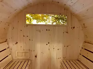 White Cedar Tiny Pod Sauna 8' - image 3